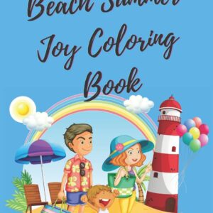 Beach Summer Joy Coloring Book