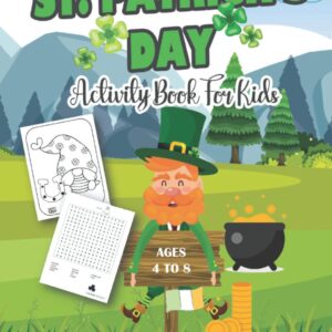 St. Patrick's Day Activity Book For Kids